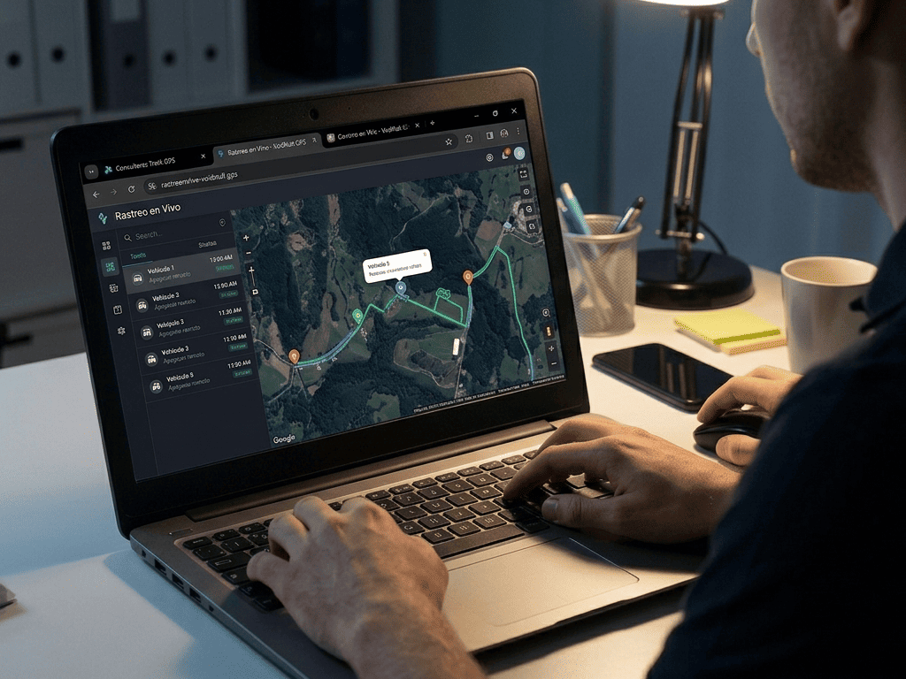 Monitoreo GPS en línea